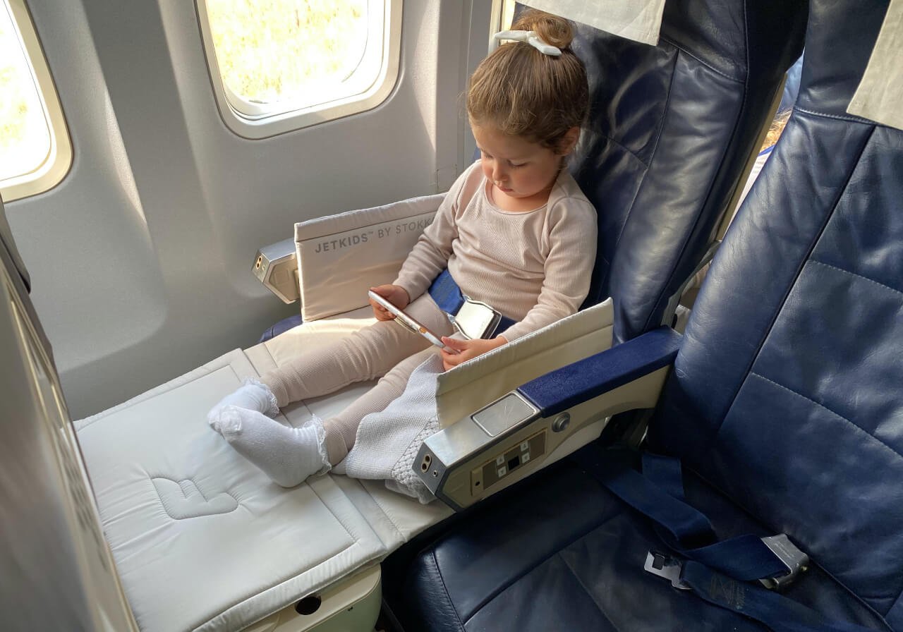 entretenimiento para niños en avión