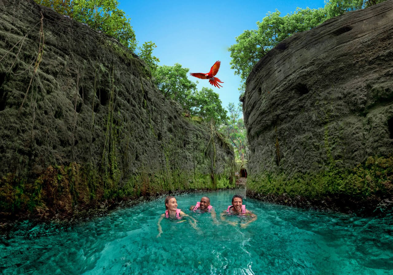 xcaret circuito rios