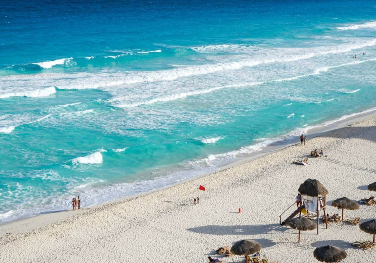 Playas de verano en cancun