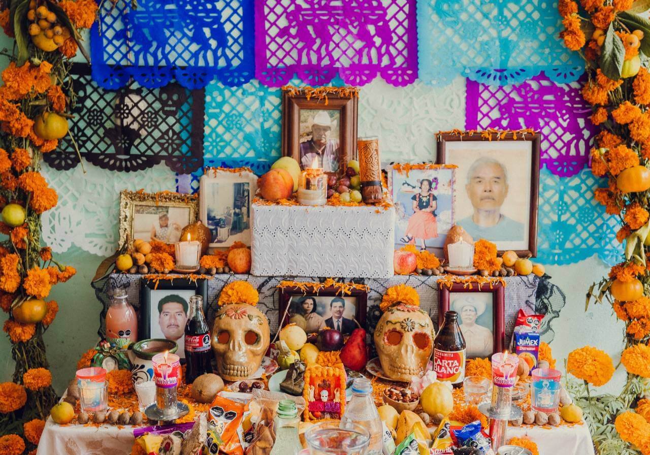 Altar de dia de muertos