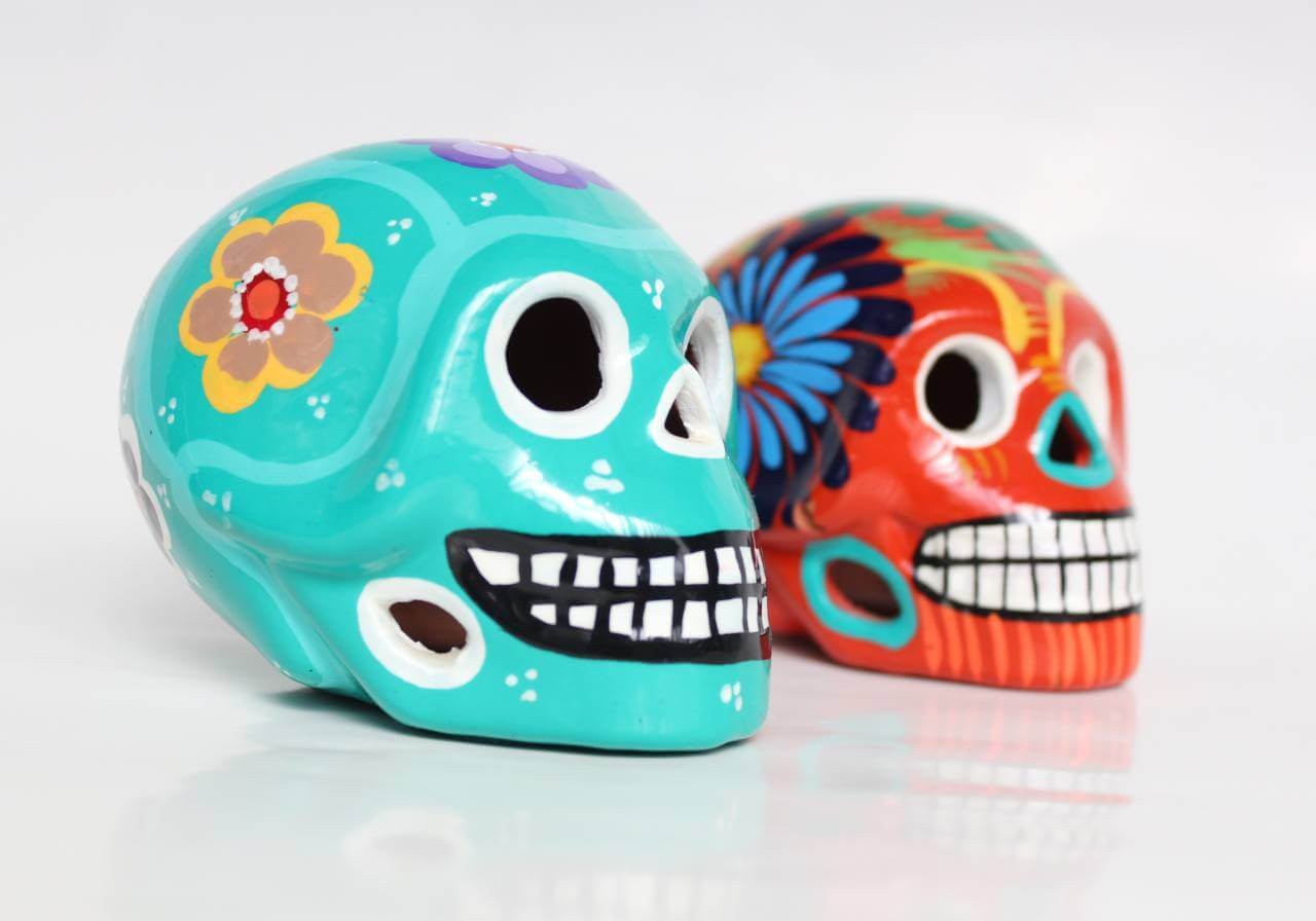 Calaveritas de ceramica