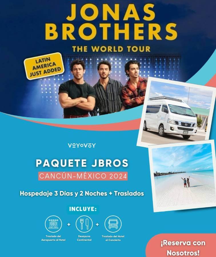Jonas Brothers Paquete Sotavento